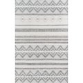 Momeni 3 ft. 6 in. x 5 ft. 6 in. Hermo-3 Hand Tufted Rectangle Area Rug Ivory HERMOHRM-3IVY3656